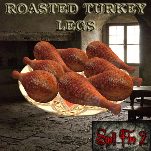 UD Spell Fire 2 Turkey Leg Platter 