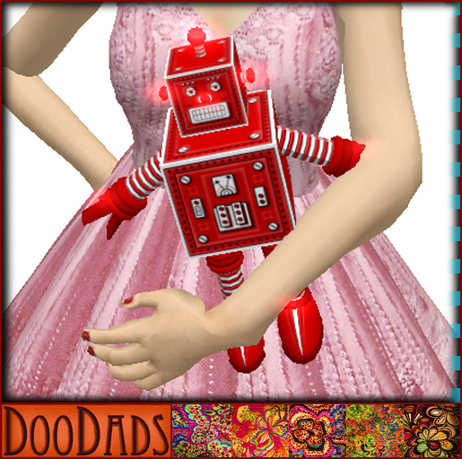 DooDads - Redbot Robot Red Doll