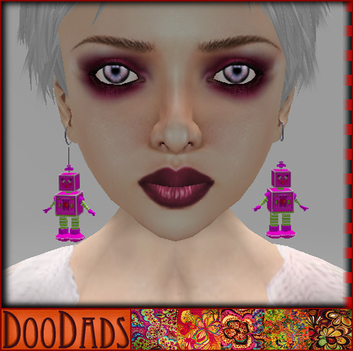 DooDads - PinkieBot Earrings