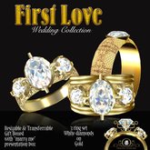 Exquisite First Love Gold Wedding Collection