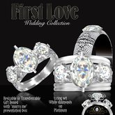 Exquisite First Love Platinum Wedding Collection