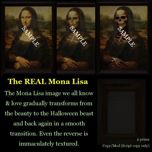 Halloween Mona Lisa (Boxed)