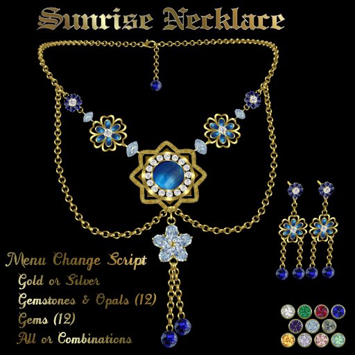 Ashira's Sunrise Necklace Set