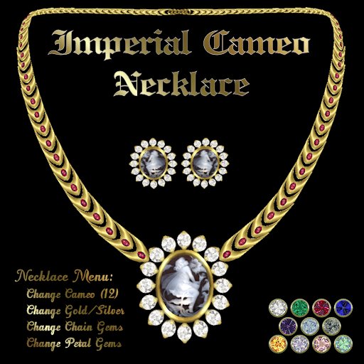 Ashira's Imperial Cameo Necklace
