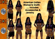 American Indian Woman's Outfit