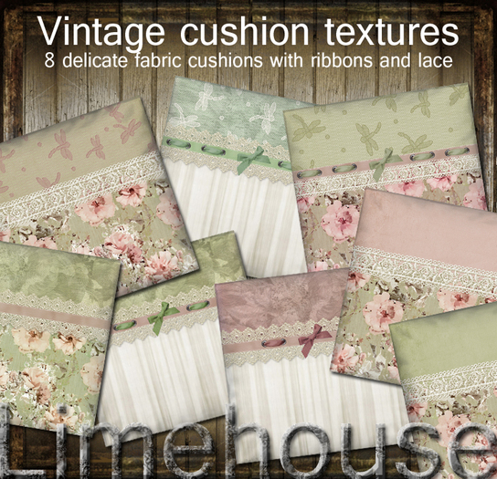 Vintage cushion textures