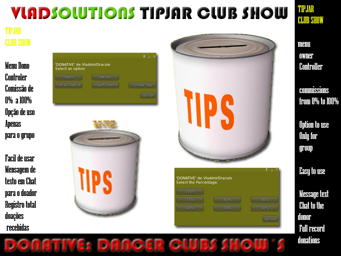 TIPJAR CLUB SHOW (Mod andTransfer)