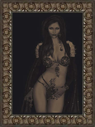 JL Gothic Painting IV gold