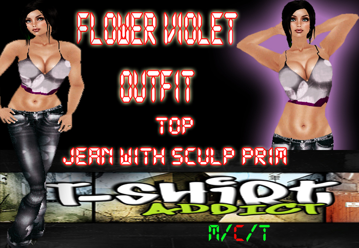 .:TA:.Violet Splash Gloss Outfit