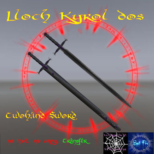 2 Hand Sword "Lloth kyorl dos"