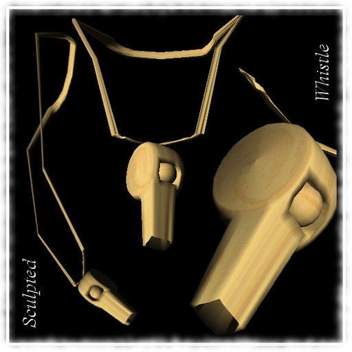 Sculpted Whistle Pack Designed For Builders