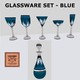 glassware set - blue (mod/copy)