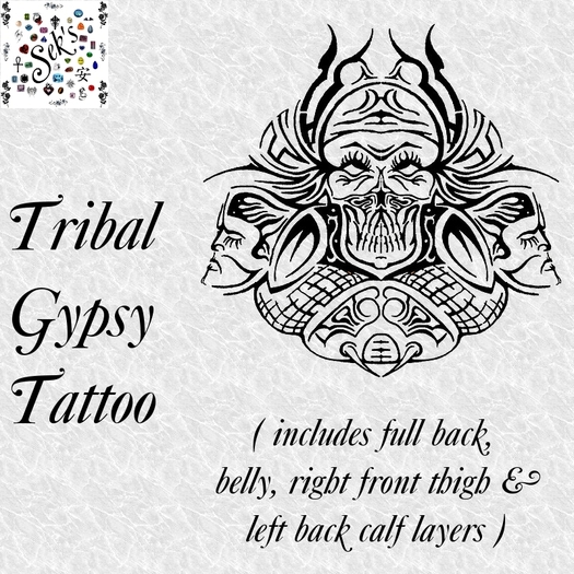 Sek's Tribal Gypsy Tattoo