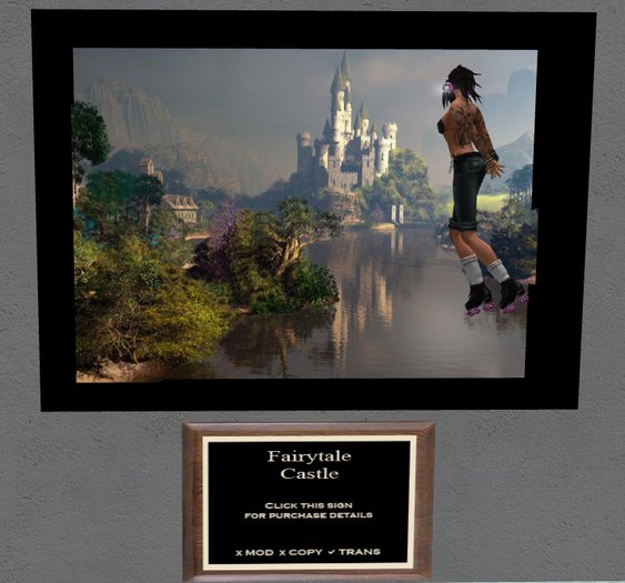 Inside Art Package - Fairytale Castle