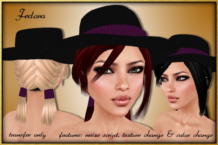 Fedora Hair DEMO (boxed)