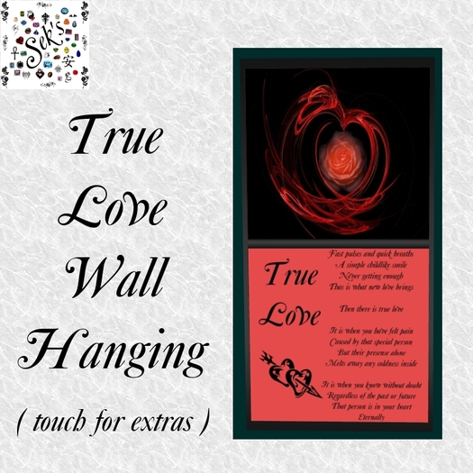 Sek's True Love Wall Hanging