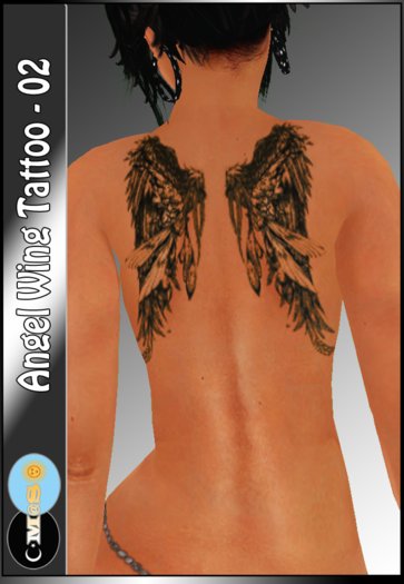 M@S Angel Wing Tattoo 02