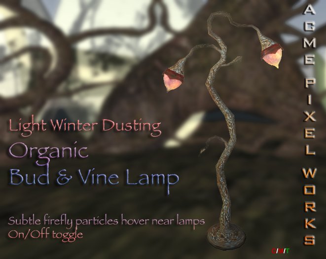 Bud & Vine Lamp-Winter
