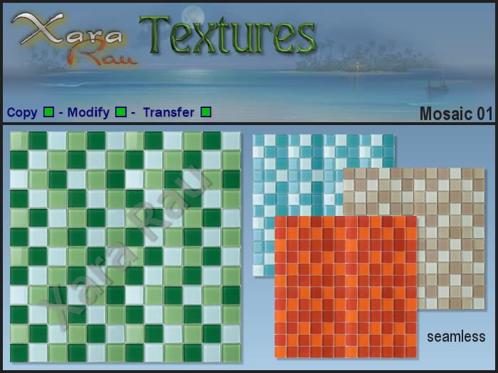 XR Textures - Mosaic 01