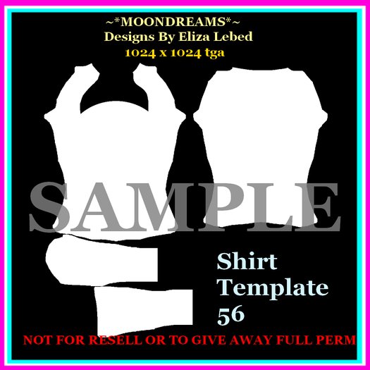 Shirt 56 Template