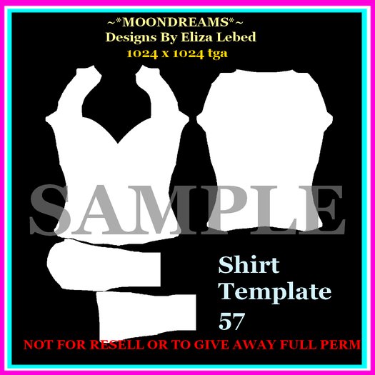 Shirt 57 Template