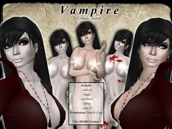 * Vampire* Female Avatar