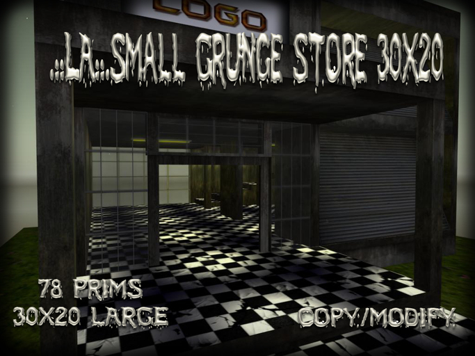 .::LA::.Small Grunge Store 30X20