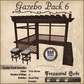 -TC- Gazebo Pack 6 Clearance Priced