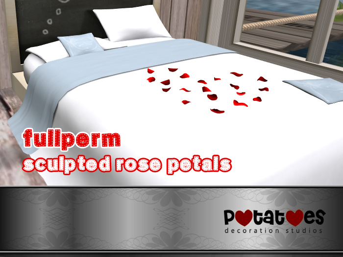 Potatoes Creative - Fullperm Sculpted Rose Petals