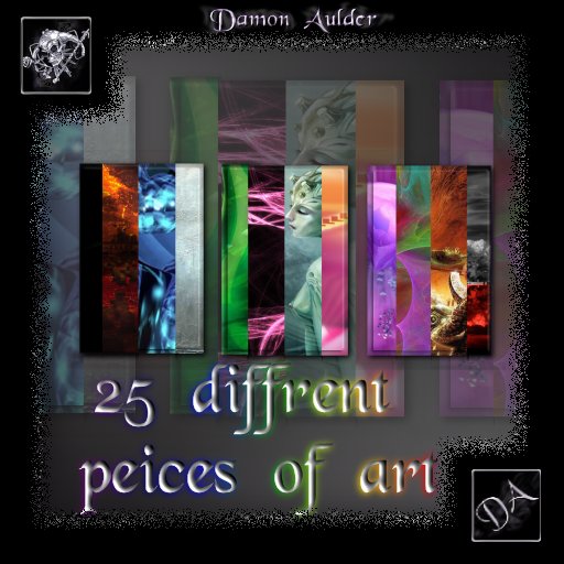 NuTec: Unique Altering Wall Art Menu Driven plus Bonus Collage