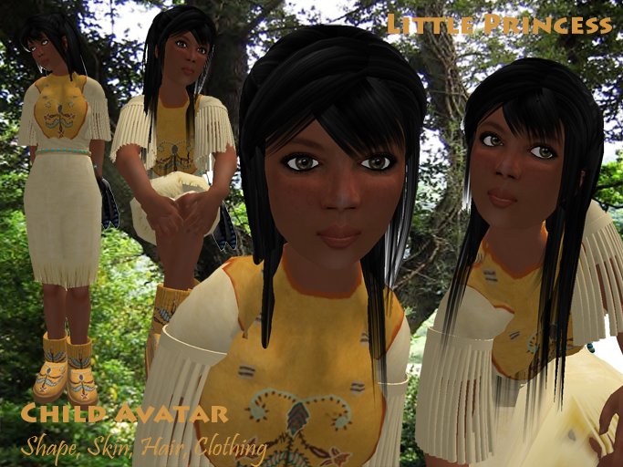 Native American Girl Full Avatar