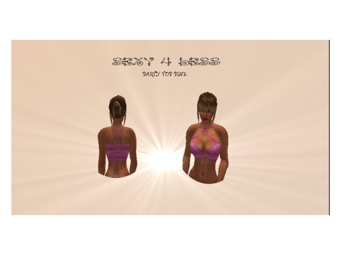 S4L PARTY TOP PINK