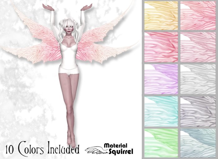 Ondine Wings - Ten Color Pack - Flexi Scripted Fairy Wings