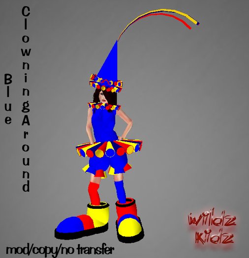 Kids ~WC~ Clowning Around Blue