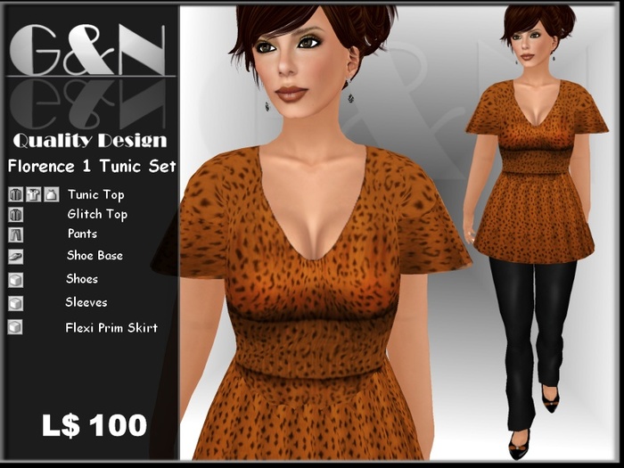 G&N Quality Design Florence 1 Tunic Set (Copy Version)