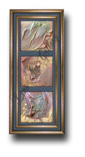 Oils with Heavy Knife Strokes
