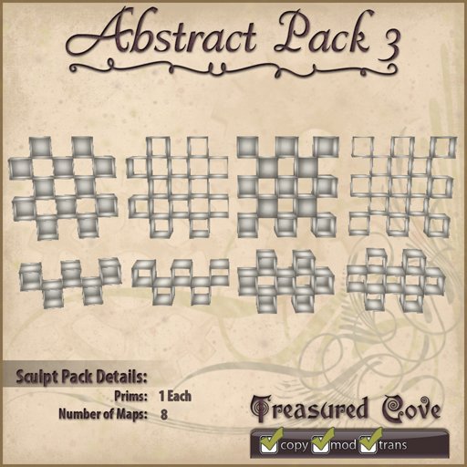 *Treasured Cove* Trellis Pack 1 Sculpt Map Package