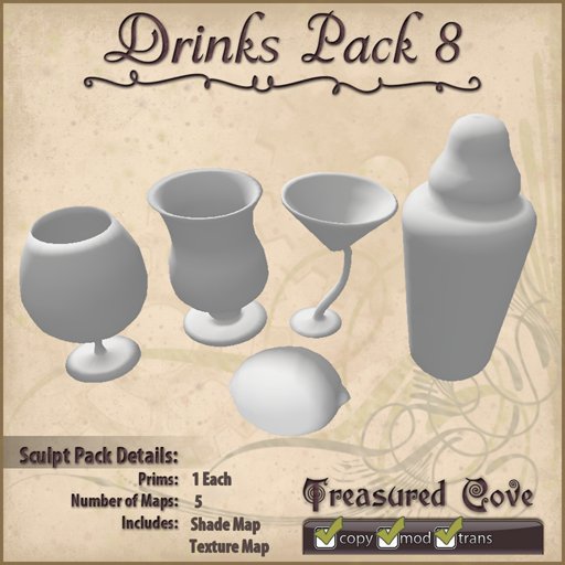 -TC- Drinks Pack 8 Clearance Priced