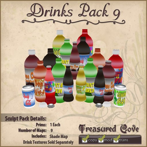 -TC- Drinks Pack 9 Clearance Priced