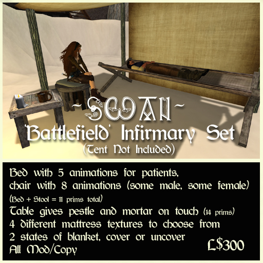~SWAN~ Infirmary Set 'Battlefield'