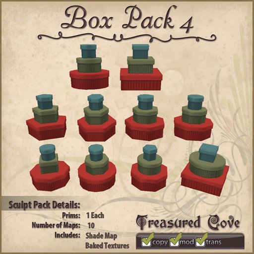 -TC- Box Pack 4 Clearance Priced