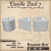 -TC- Candle Pack 7 Clearance Priced
