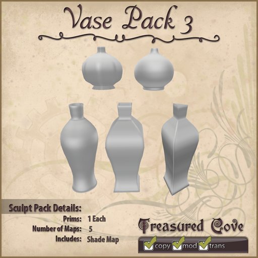 -TC- Vase Pack 3 Clearance Priced