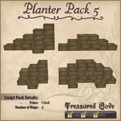 -TC- Planter Pack 5 Clearance Priced