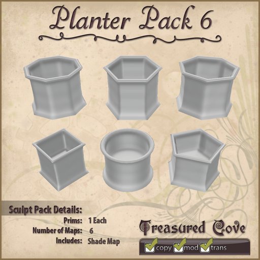 -TC- Planter Pack 6 Clearance Priced