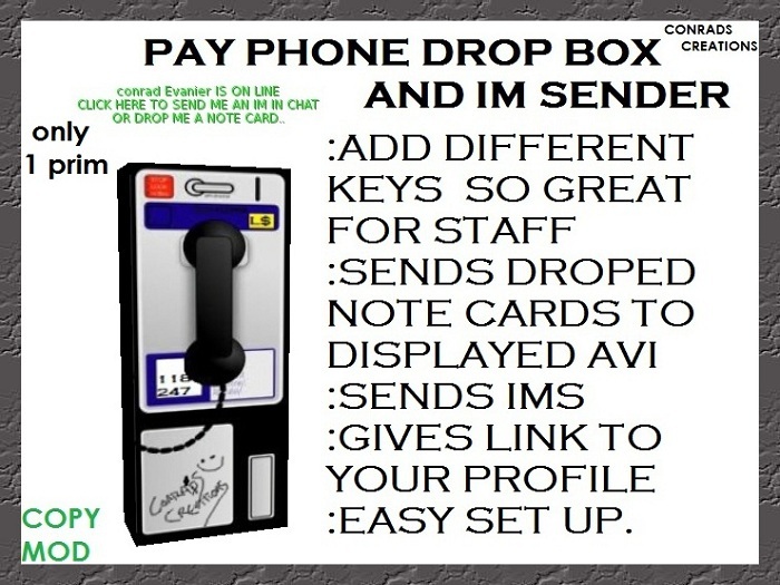 PHONE ONLINE STATUS DROP BOX & IM SENDER V3