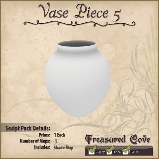 -TC- Vase Piece 5 Clearance Priced
