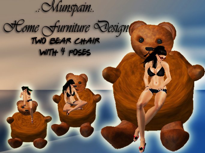 .:MS:. Two Bear Chair
