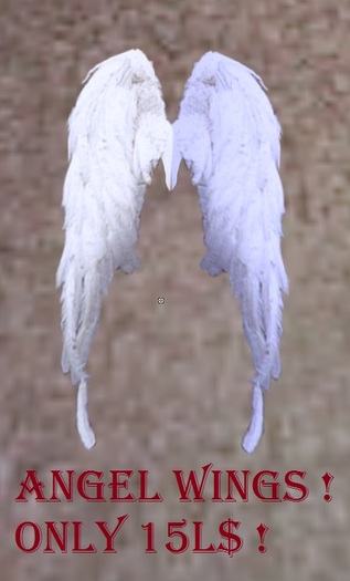 Angel wings ! 15L$ ! full pirms ! 