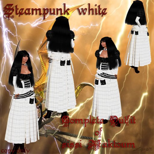 ~sissi`s Design~Steampunk white RP